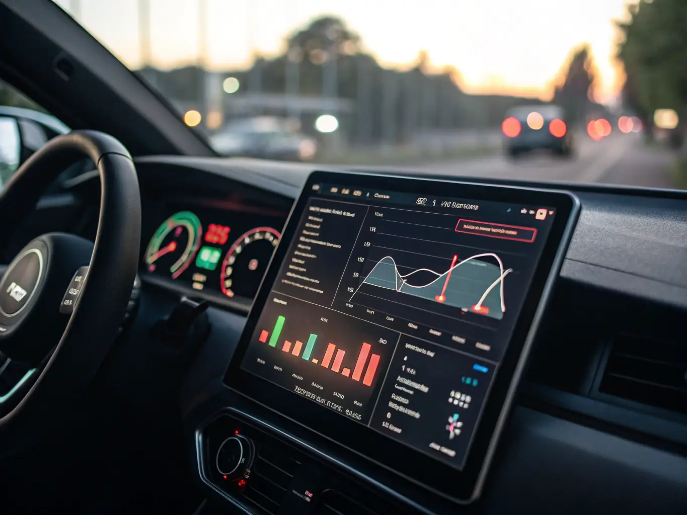 An image showing a dashboard with real-time revenue cycle metrics, including key performance indicators (KPIs) such as collection rates, denial rates, and days in accounts receivable.